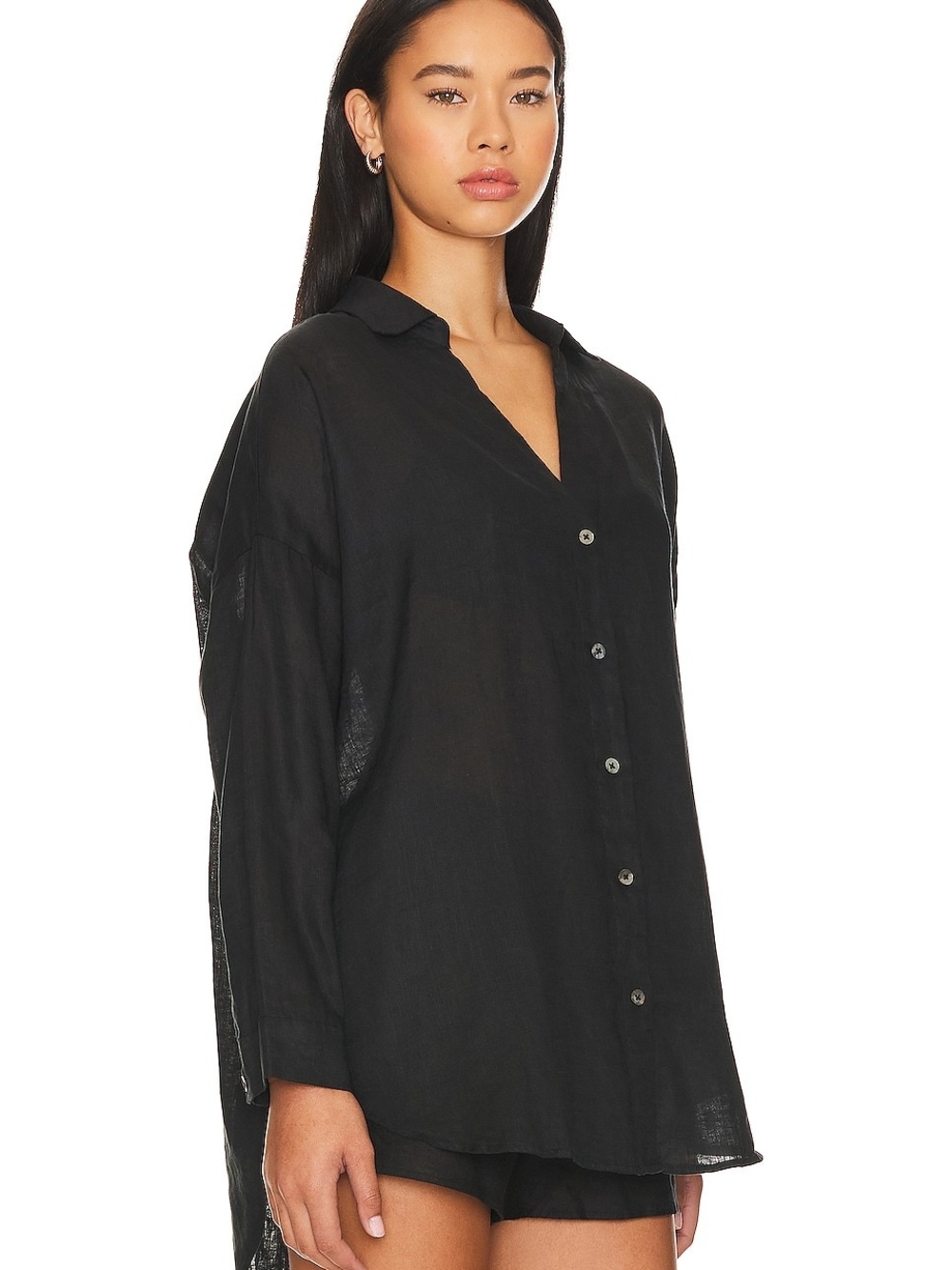 LSPACE Rio Tunic In Black - Picture 2 of 6